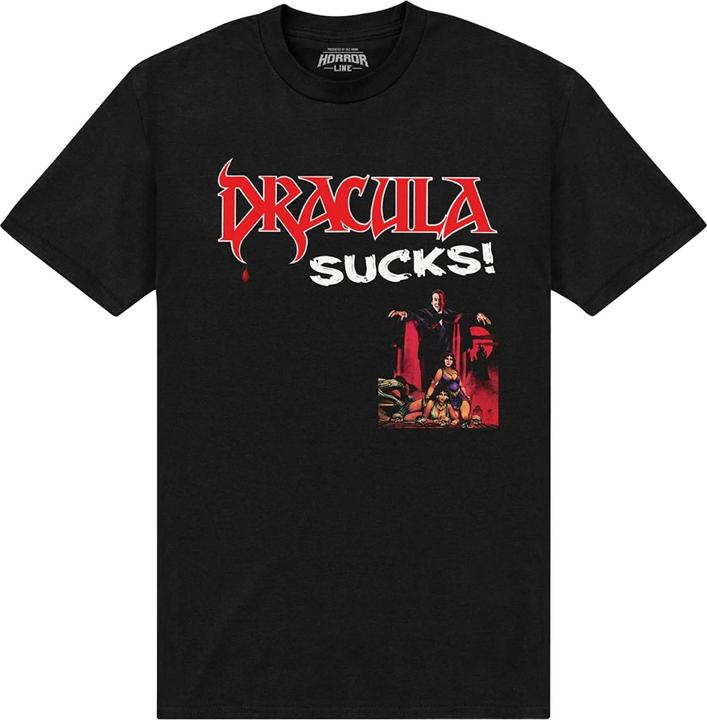 Horror Line Dracula Sucks TShirt (XL)