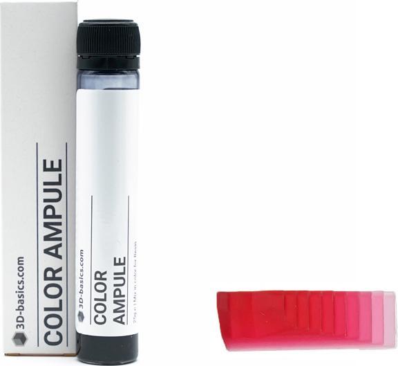 Produktbild 3d-basics BASIC Resin Colorant transparent dark red (Transparent)