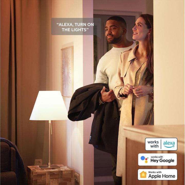 Produktbild Philips Hue White Ambiance (GU10, 4.20 W, 400 lm, 2 x, E)