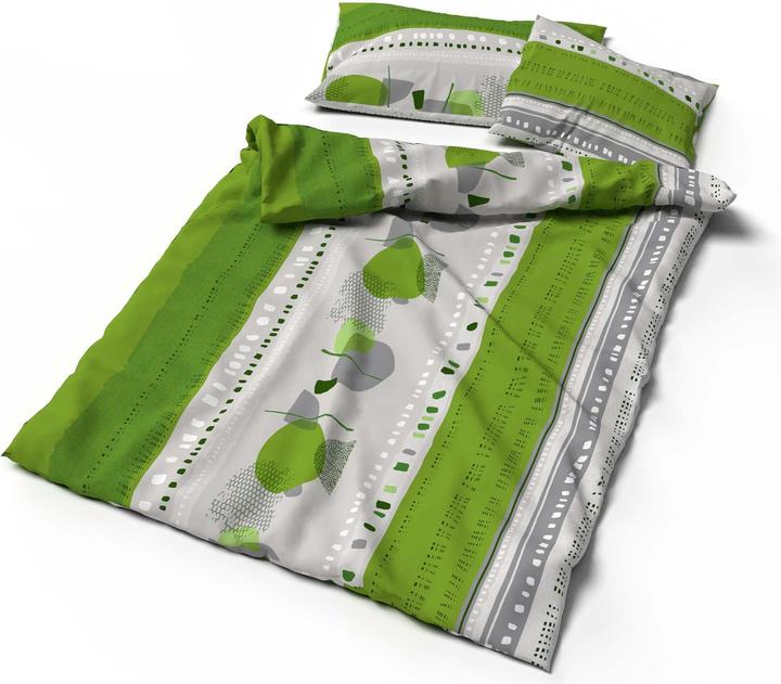 Lotus Bettwaren Bed linen bamboo Tulani green