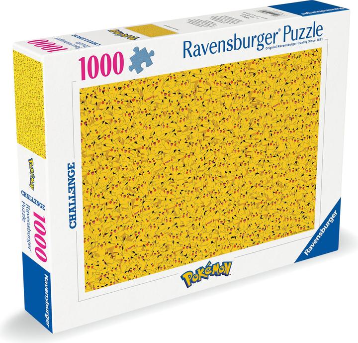 Produktbild Ravensburger Pikachu Challenge (1000 Teile)