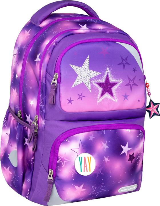 Actual product image Belmil Maxi Pack Schulrucksack mit Brustgurt 2tlg. Set "Star (22 l)
