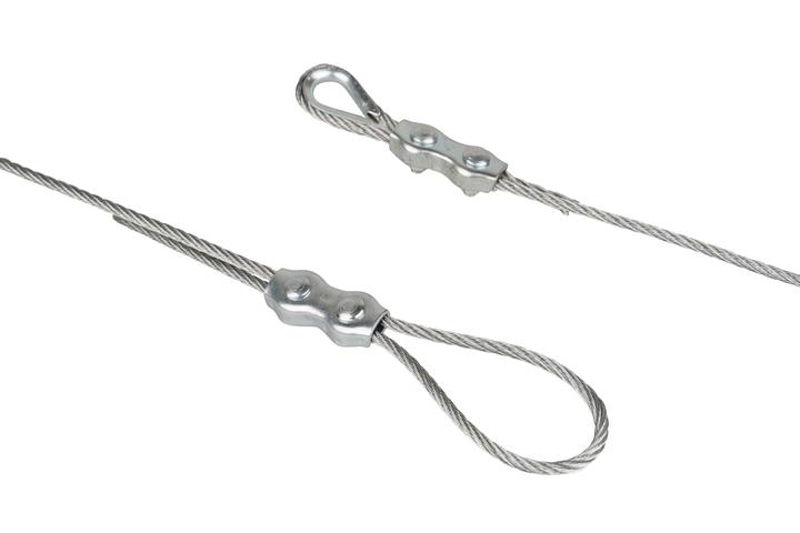 Actual product image Mamutec Galvanised wire rope 3 mm 15 m (15 m)