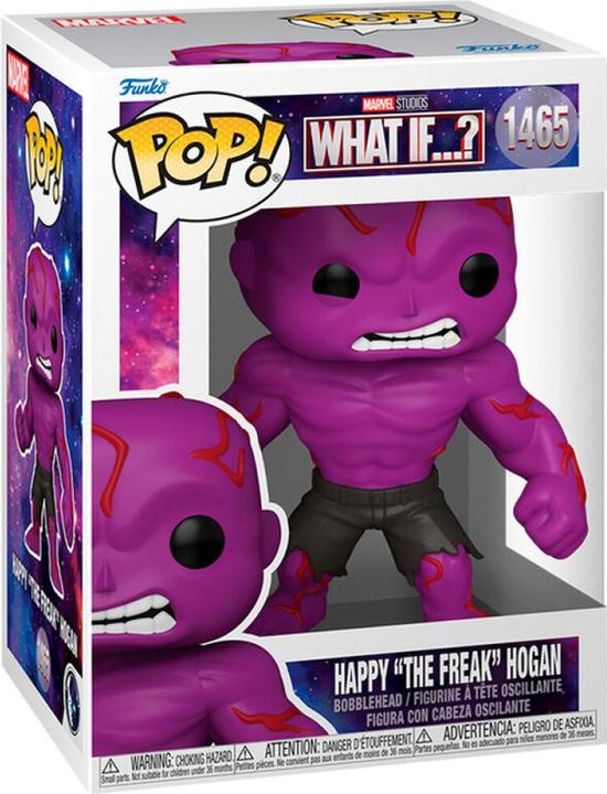Actual product image Funko What If...? POP! Animation Vinyl Figur Happy The Freak Hogan 9 cm