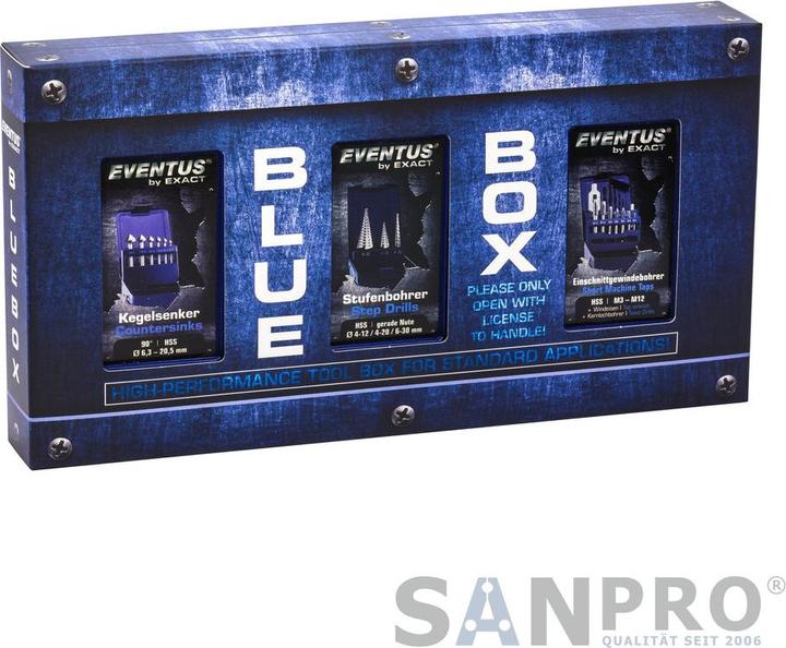 Image du produit Exact Kit d'action Perçage 4-30 mm - Taraudage M3-M12 - Chanfreinage 6,3-20,5mm