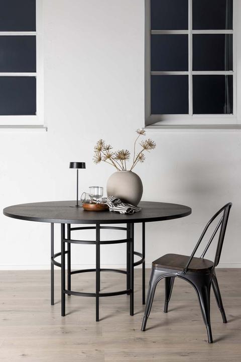 Image du produit Furniture Fashion Table de salle à manger Copenhagen (74 x 140 x 140 cm)