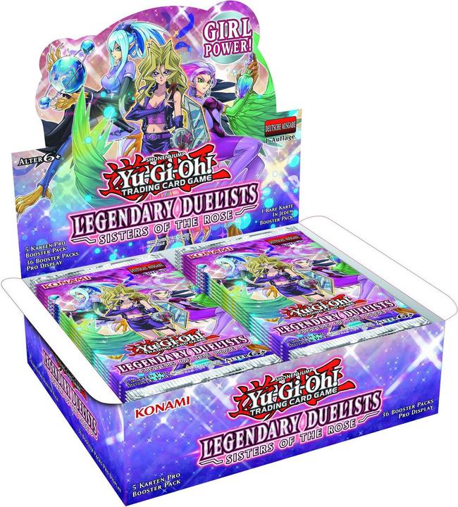 Produktbild Yu-Gi-Oh YGO: Sisters of the Rose Display (Deutsch, Booster Display)