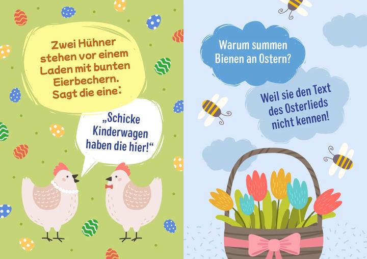 Produktbild Die lustigsten Osterwitze für Kinder (Deutsch, Pattloch Verlag, 2024)