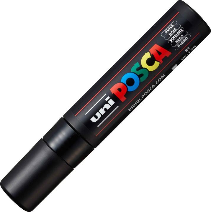 Image du produit Posca Marqueur PC-17K Pointe rectangulaire (Noir, 15 mm, 1 x)