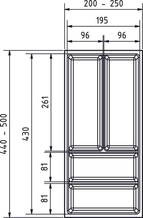 Produktbild Werkstarck Legrabox M