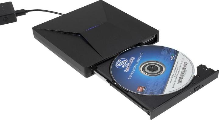 Image du produit Apfelkiste Lecteur externe Slim USB C & USB 3.0 CD DVD-RW (Graveur de DVD, Graveur de CD)