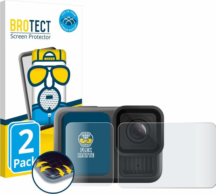 BROTECT Full-Screen Pellicola Opaca (Hero 13 Nero)
