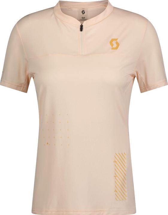 Scott Sports Women's Tee Trail Vertic Zip S/S