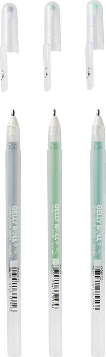 Actual product image Sakura GELLY ROLL - Stardust Glitter gel pen (Translucent, 3 x)