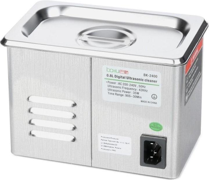 Actual product image Partner Telecom Consumables! BAKU Ultrasonic Cleaner BAKU BK-2400 (42 kHz, 800 ml)