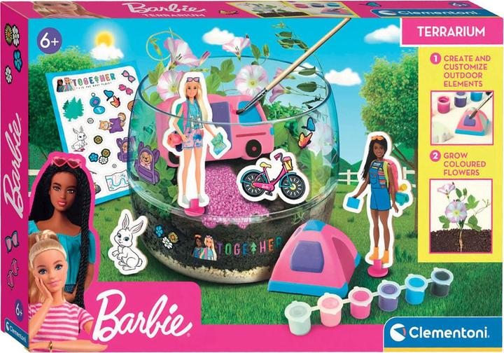 Produktbild Clementoni Barbie Terrarium Bastelset