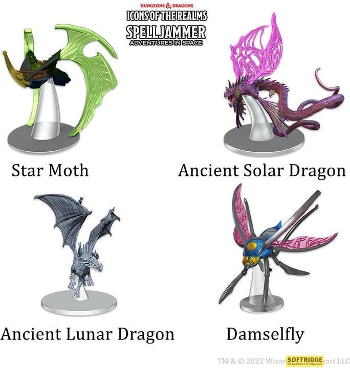Produktbild Wizkids D&D Icons of the Realms Spelljammer Adventures in Space miniatures prépeintes Ship Scale - Astral El