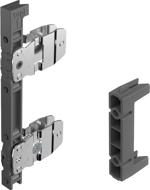 Hettich Frontbefestigung AvanTech YOU, Höhe 77/101/187/251 mm - Indust (1 Stk.)
