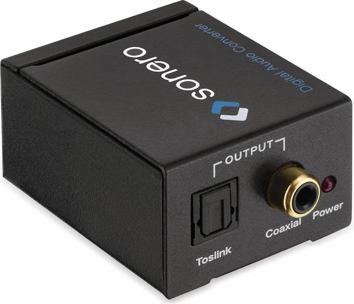 Actual product image Purelink Sonero Audio Converter X-AC0002xCinch to S/PDIF Dig.Coax o.Toslink (D/A converter)