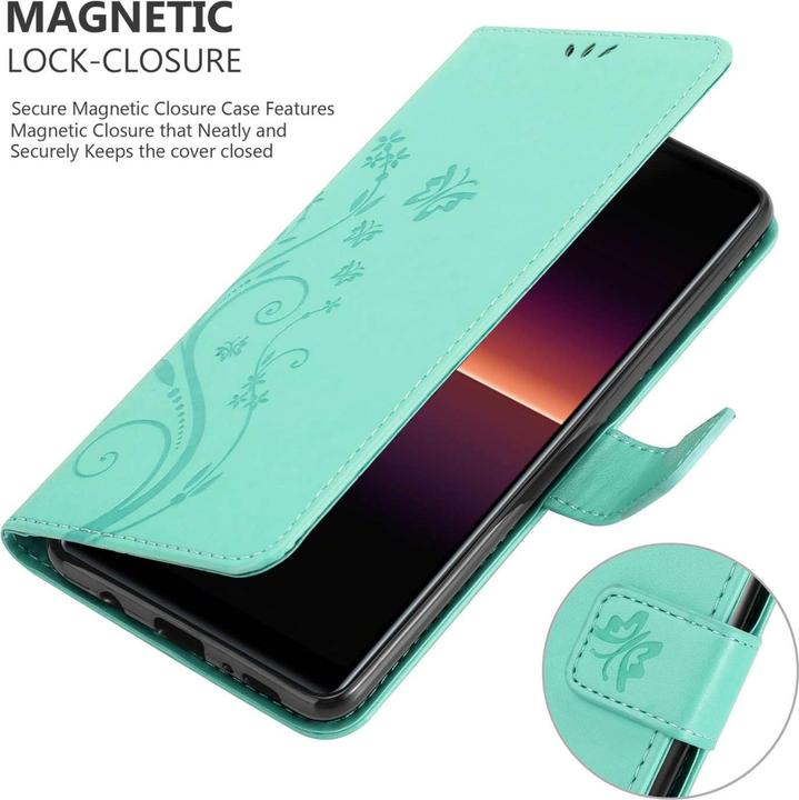 Immagine prodotto Cadorabo Custodia per Sony Xperia L4 Flower Book (Sony Xperia L4)