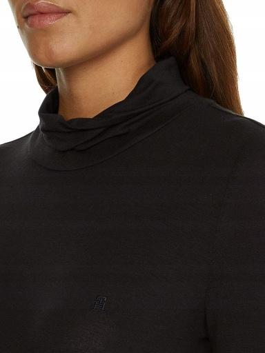 Produktbild Tommy Hilfiger Rollkragenpullover für Damen, schmaler Rollkragenpullover aus weichem Tencel (M)