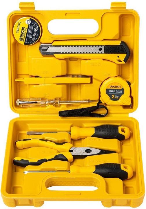 Actual product image Deli Professional tool set Tools EDL1008J - 8 pcs (8 pieces)