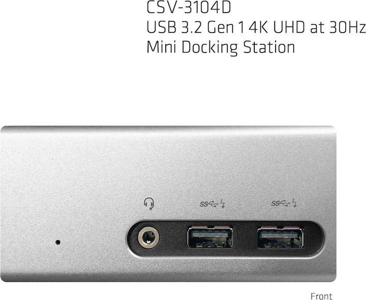 Produktbild Club 3D Csv-3104d (USB-B, 9 Ports)