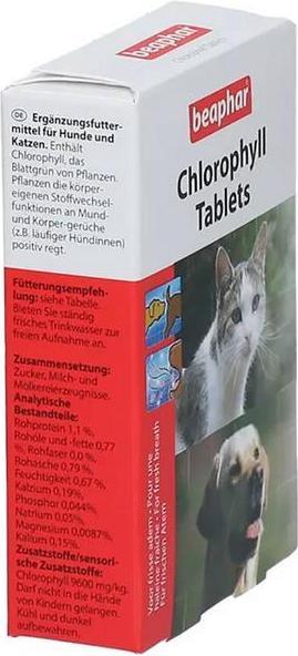 Produktbild beaphar Chlorophyll-Tabletten (Hund, Katze, 30 ml)