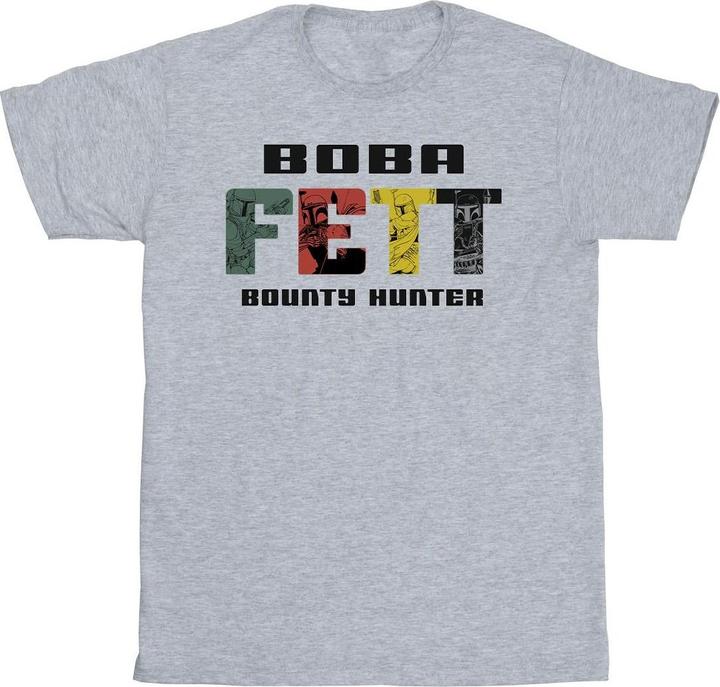 Star Wars Boba Fett Character Logo TShirt (XXL)