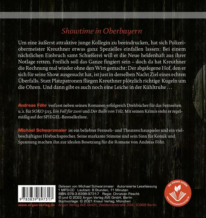 Actual product image Under the Drudge (Andreas Föhr, Michael Schwarzmaier, German)
