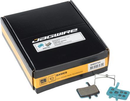 Actual product image Jagwire BWD764 Sport Organic Disc Brake Pad - Workshop (25 Pairs), Avid (BB7, Juicy) (Avid, Resin)