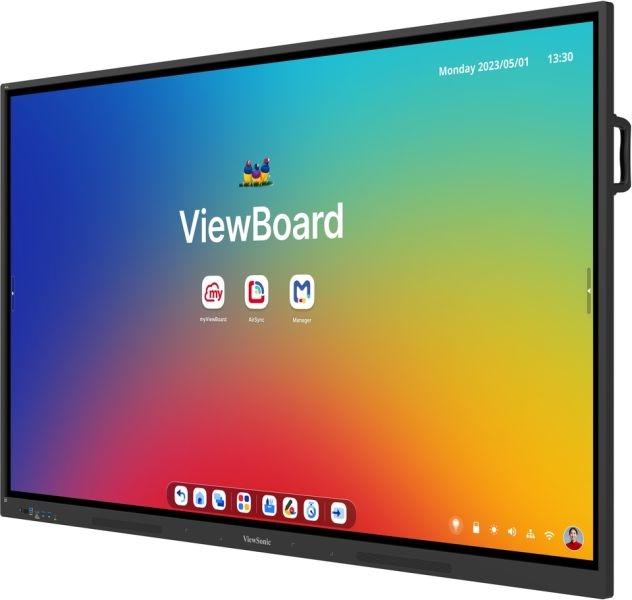 Actual product image Viewsonic 165,1cm IFP6534 16:9 HDMI/DP/USB-C/LAN to. 400nits (Speditionsversand) (3840 x 2160 Pixels, 65")