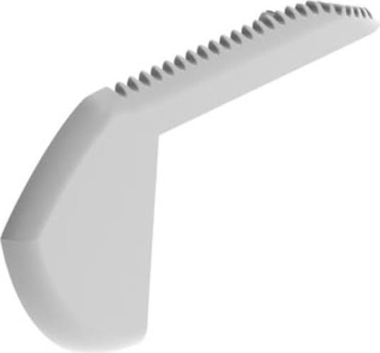LEDsON END CAP FOR 'ALU-STAIR' - RIGHT - GREY