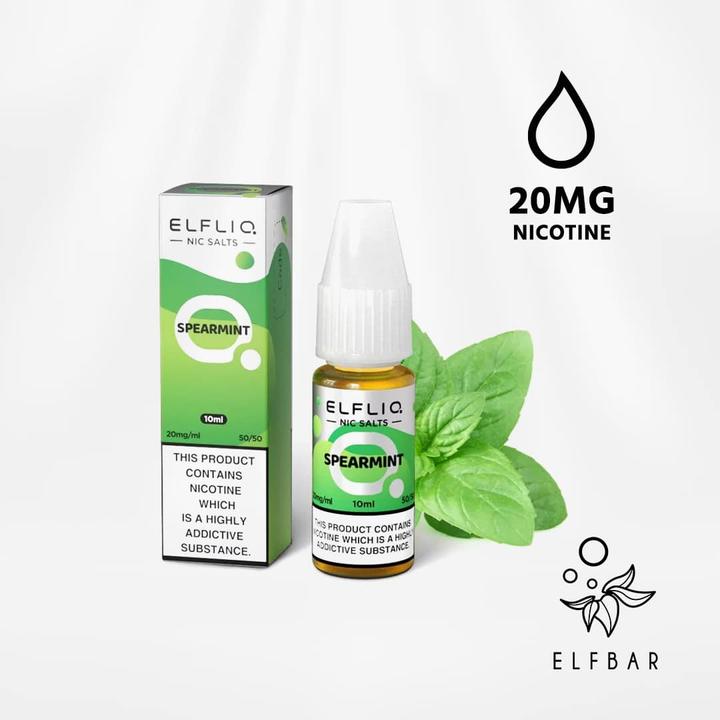 Actual product image Elfbar Elfliq (Mint)