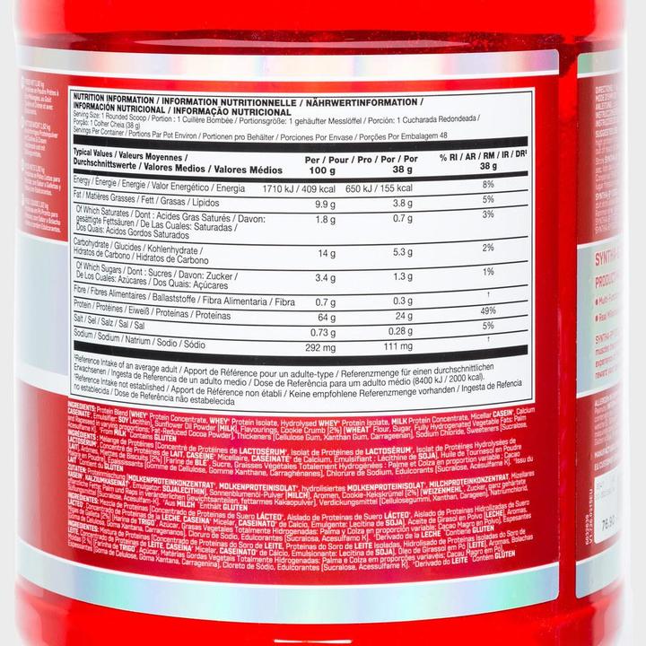 Actual product image BSN Syntha 6 Edge (Cookies and Cream, 1 pcs., 1780 g)
