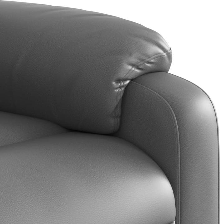 Actual product image VidaXL Massage chair with stand-up aid electric imitation leather