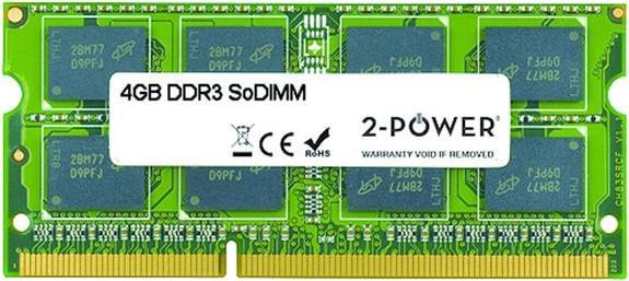 Image du produit 2-Power 4 Go de DDR3 1066MHz SoDIMM (1066 MHz, RAM DDR3, SO-DIMM)