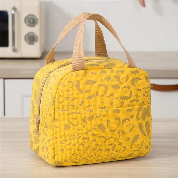 Image du produit Only-Bags.Store Kleine tragbare Thermolunch-Tasche Lebensmittel-Box Kühler Lunch-Box