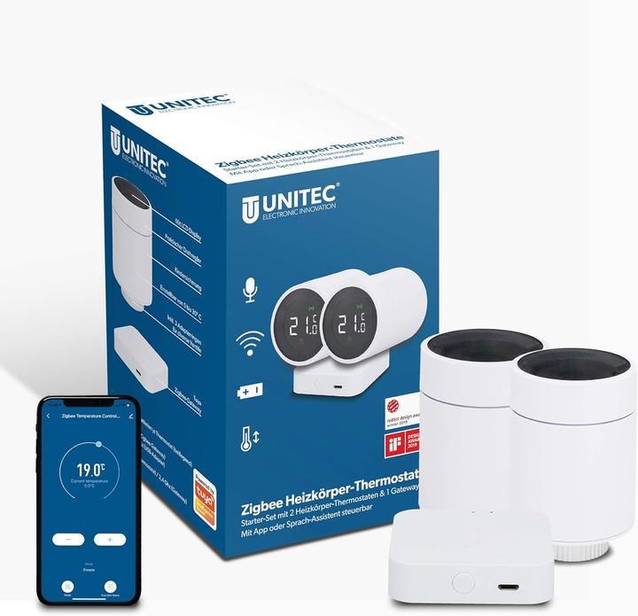 Produktbild Unitec Smart Heizkörper-Thermostat