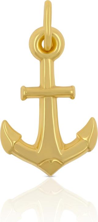 Image du produit Muau Pendant anchor yellow gold 750, 21x11mm (Or jaune 750/18K)