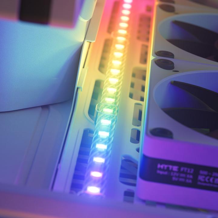 Actual product image Hyte Ls30 RGB Light Strips Blk 2pk (Blue, Green, Red)