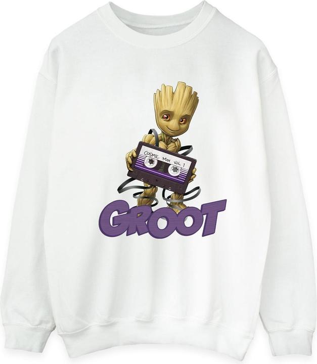Guardians of the Galaxy Groot Casette Sweatshirt (S)