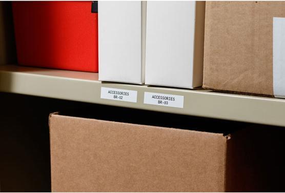 Produktbild Brady M21-375-595-WT Weiss Selbstklebendes Druckeretikett Druckeretikett (0.95 cm)