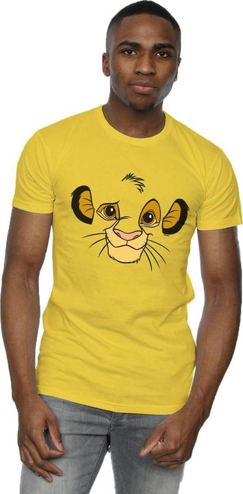 Immagine prodotto Disney The Lion King Simba Face Maglietta Uomo (L)