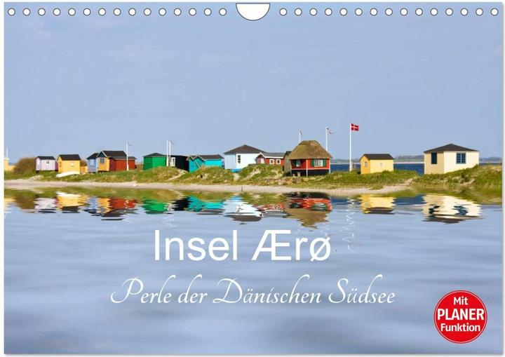 Image du produit Insel AErø - Perle der Dänischen Südsee (Wandkalender 2025 DIN A4 quer), Monatskalender (A4, Allemand)