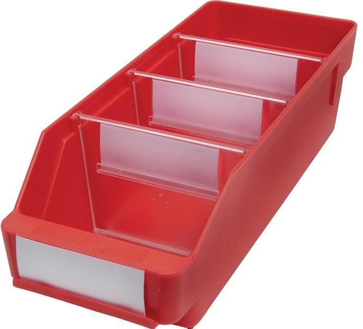 Image du produit Stemo Regalkasten L300xB120xH95mm rot PP