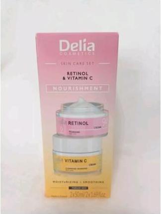 Image du produit Delia Cosmetics Set de soins pour la peau Rétinol et vitamine C 1.69 fl oz (Set soin du visage)