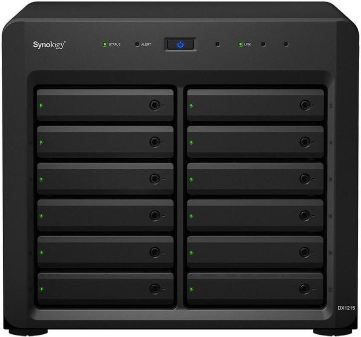 Actual product image Synology DX1215II 12-bay Expansion Unit