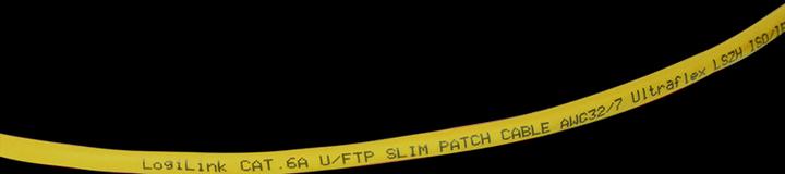 Actual product image LogiLink Network cable (STP, CAT6a, 1 m)