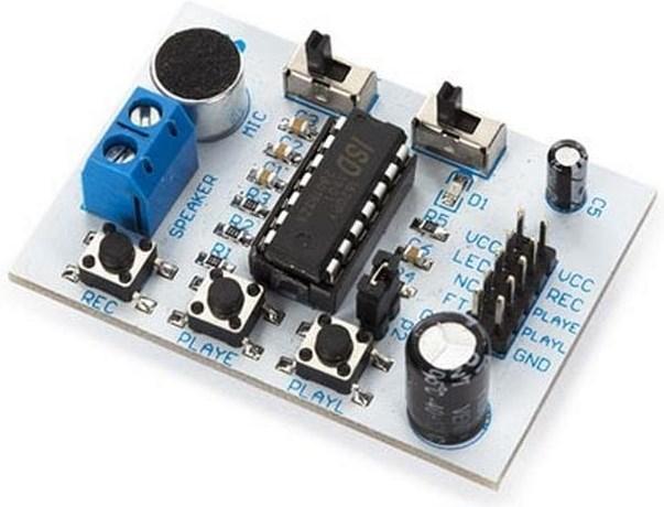 Whadda Module ISD1820 ENREGISTREMENT/LE JEU DE LA VOIX